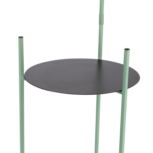 Čierno-zelená stojaca lampa Walk