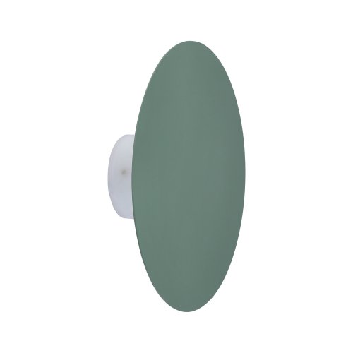 Zelená kovová LED nástenná lampa 6W 250mm Holar Ledea