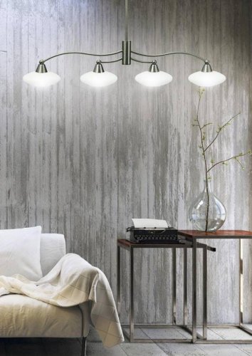 Stropná lampa Elisa G9 Saténová