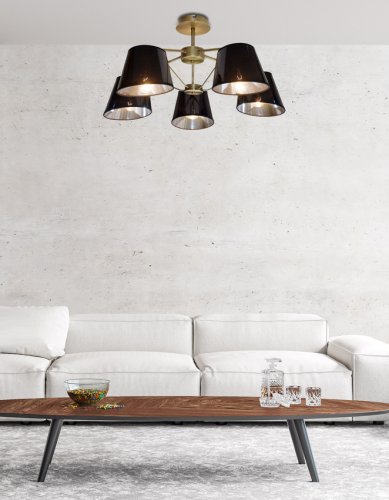Stropní lampa Cortez E14 Patina