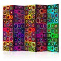 Paraván - Colorful Abstract Art  [Room Dividers]