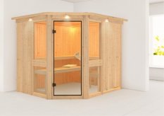 Interiérová fínska sauna AMALIA 3 Dekorhome