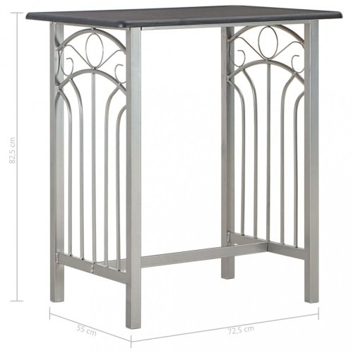 Barový set kov / MDF / dřevo Dekorhome