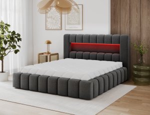 Postel Lamica 180x200 + Kovový rám/plynový píst/kontejner
