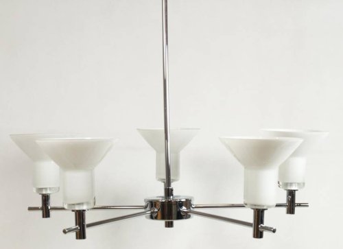 Závesná lampa Candellux Milena 5X40W G9 chróm