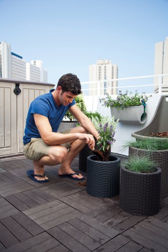 Set kvetináčov CYLINDER S+M+L