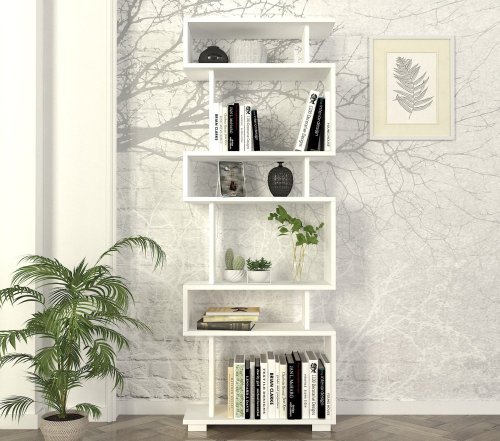 Knihovna Blok - White