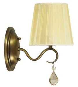 Patinovaná nástěnná lampa 1x40W E14 Fiesta