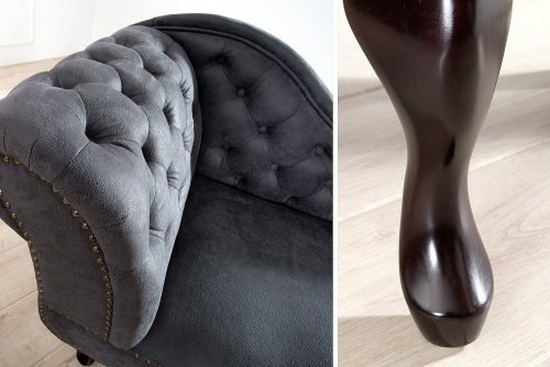 Chesterfield lenoška ZETHOS Dekorhome