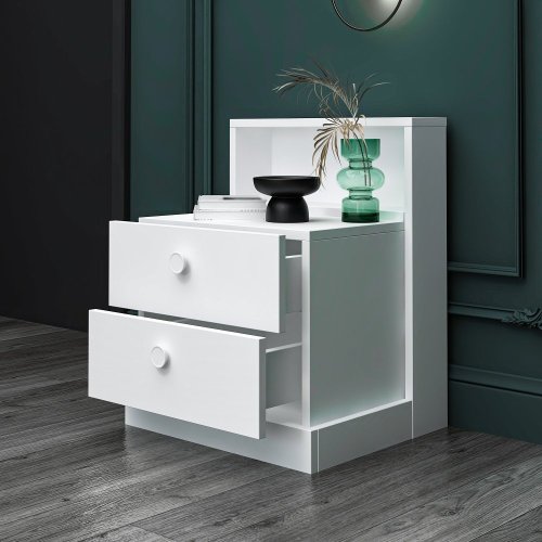 Nočný stolík Life - White