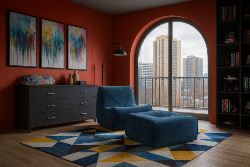 Nua N24-18 Kreslo s podnožkou