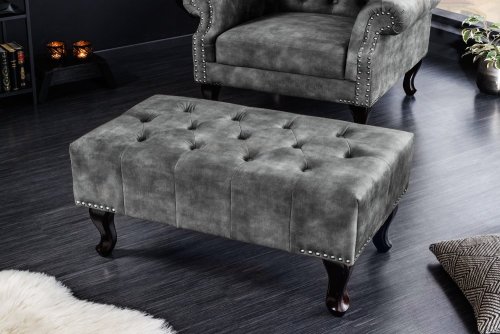 Chesterfield taburet MIDAS Dekorhome