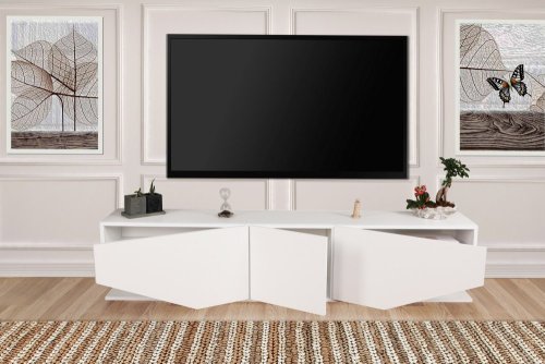 TV stolek Inci - White