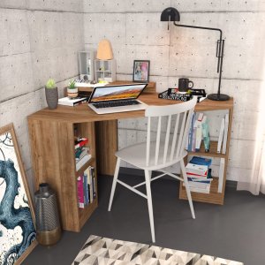 Písací stôl Floating - Walnut