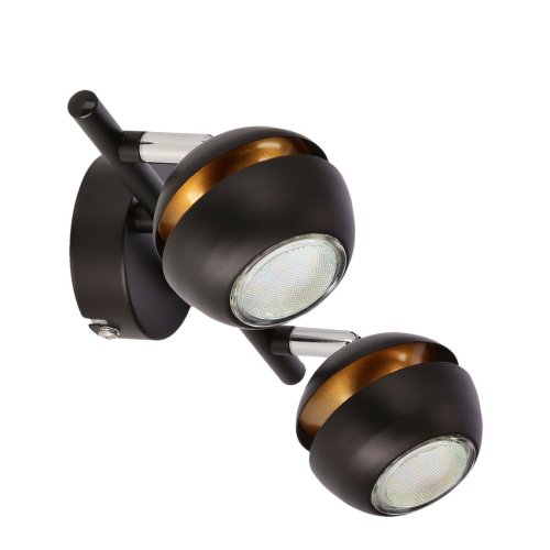 LED pásek Boni 2x3W GU10 černý - POSLEDNÍ KUS