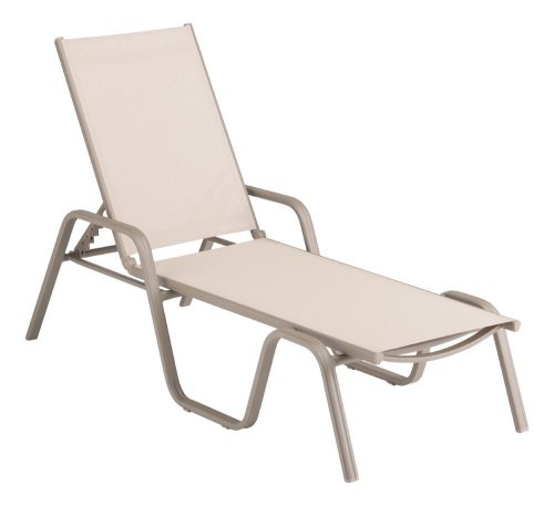 Polohovací zahradní lehátko BASIC PLUS