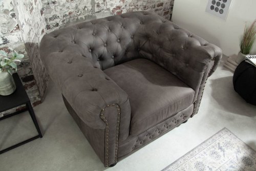 Chesterfield kreslo MIDAS Dekorhome