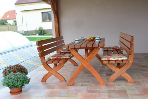 Zahradní stůl STRONG - ROZMĚR: 180x70x70 cm
