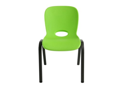 Detská stolička HDPE Dekorhome - BAREVNÁ VARIANTA: Zelená