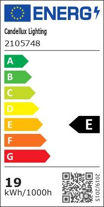 LED panel 18W LED 19CM 6500K studená bílá rozeta pro stropní svítidlo Merc02
