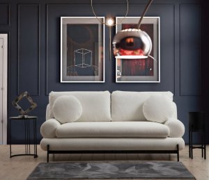 Dvojmiestna pohovka Livorno - White