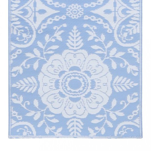Venkovní koberec PP modrá Dekorhome - ROZMĚR: 190x290 cm