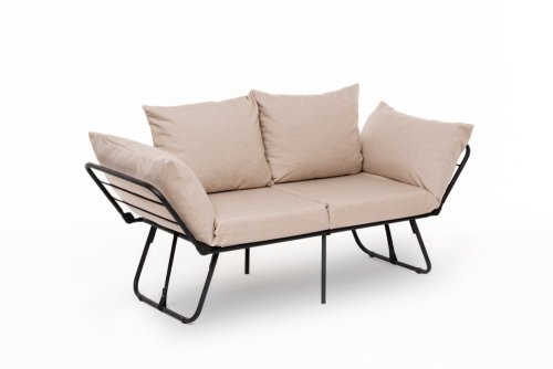 Dvojmiestna rozkladacia pohovka Viper 2-Seater - Cream