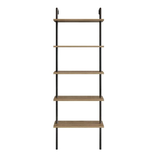 Knihovna Paula - Walnut, Black