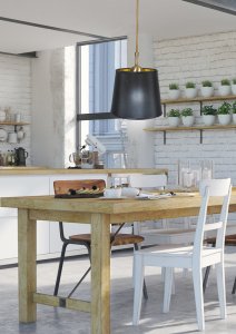 Stropná lampa závesná milonga e27 patina