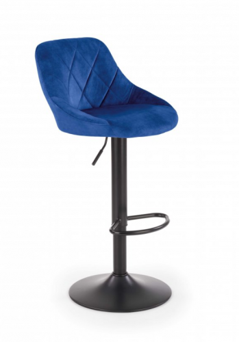 Barová stolička H101 - BAREVNÁ VARIANTA: Modrá