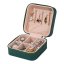 PU Leather Jewellery Box Green