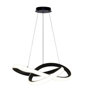 SPLOT lampa wisząca czarny 28W LED 3000, 4000, 6000K osłonka biała