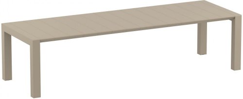 Rozkladací záhradný stôl 260+40 cm - BAREVNÁ VARIANTA: Sivohnedá taupe