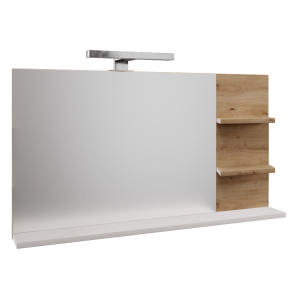Zrcadlo CUBO s LED