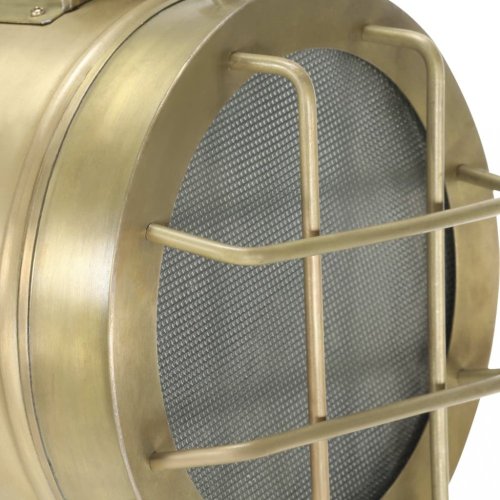 Stojací lampa kov / dřevo Dekorhome