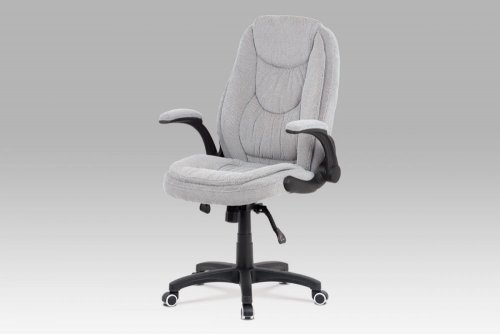Kancelářská židle KA-G303 SIL2 šedá / stříbrná