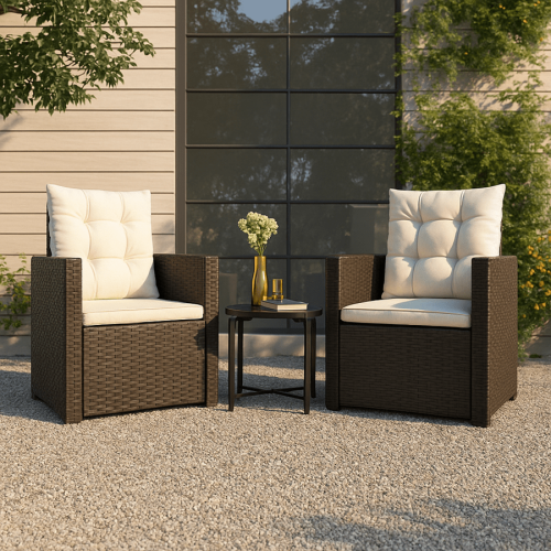 Zahradní sedací souprava 3 ks Dekorhome