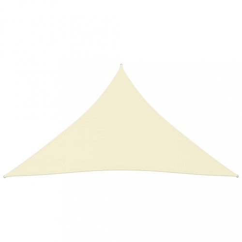 Tieniaca plachta trojuholníková 3 x 4 x 4 m oxfordská látka Dekorhome - BAREVNÁ VARIANTA: Tehlová