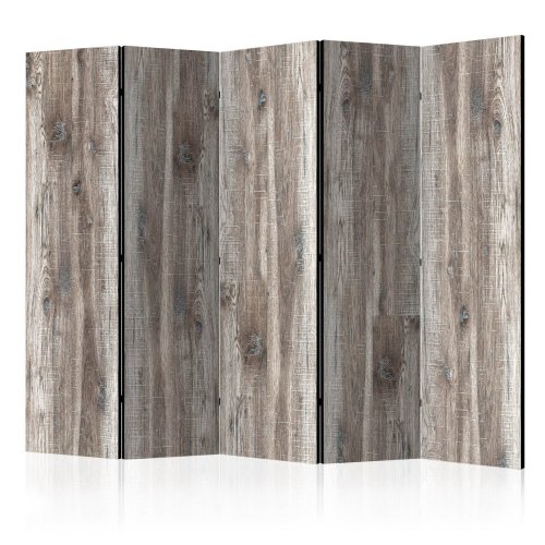 Paraván Stylish Wood Dekorhome - ROZMER: 225x172 cm (5-dielny)