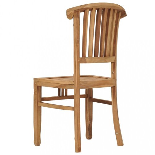 Zahradní židle 2 ks teakové dřevo Dekorhome