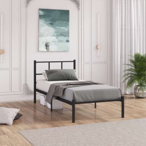 Rám jednolôžkovej postele Cemre - Black 90x200