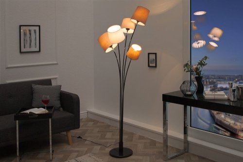 Stojací lampa LANSING Dekorhome