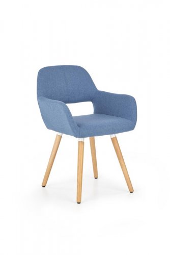 Jedálenská stolička K283 - BAREVNÁ VARIANTA: Modrá
