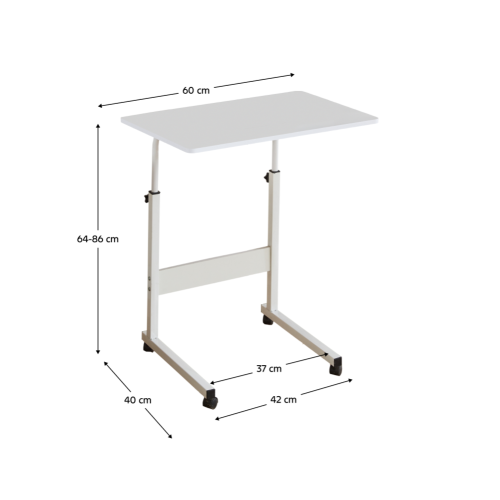 Výškově nastavitelný PC stůl JUSTUS