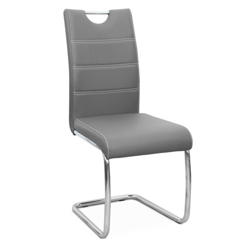 Jídelní židle ABIRA NEW - BAREVNÁ VARIANTA: Světle šedá