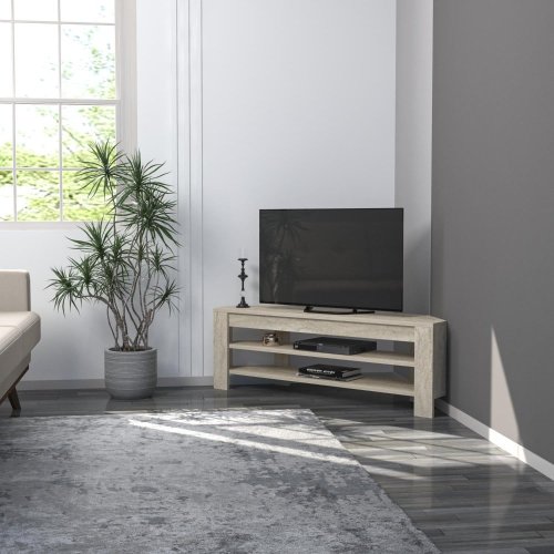 TV stolek Corner - Travertine