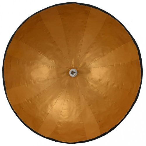 Závesná lampa 70 cm Dekorhome - BAREVNÁ VARIANTA: Čierna / zlatá