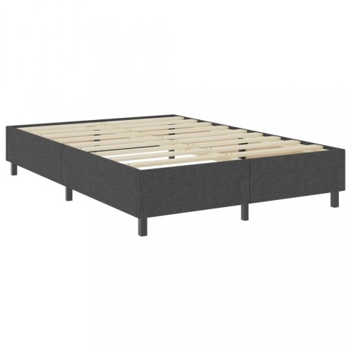 Boxspringová postel tmavě šedá Dekorhome - ROZMĚR LŮŽKA: 140 x 200 cm