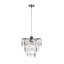 Závěsná lampa Armo Chrome 1X60W E27