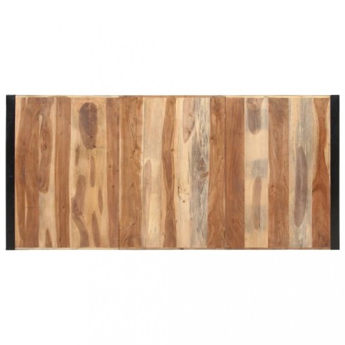 Jídelní stůl masivní dřevo / kov Dekorhome - ROZMĚR: 220x100x75 cm